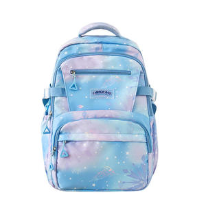 Sac à dos scolaire grande capacité, élégant et imperméable pour filles, collégiennes et lycéennes, sac à dos tendance et frais pour enfants - Product Image 5