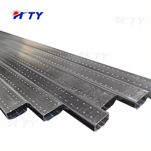 <span class=keywords><strong>Barra</strong></span> espaciadora de aluminio para vidrio aislante de venta directa de fábrica HTY - Doble fila perforada para absorción de humedad y sellado fácil en la construcción - Product Image 3