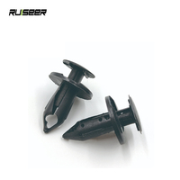 Clips de fixation de Type poussoir pour pare-chocs de voiture, Rivets en plastique, attaches en plastique pour automobile