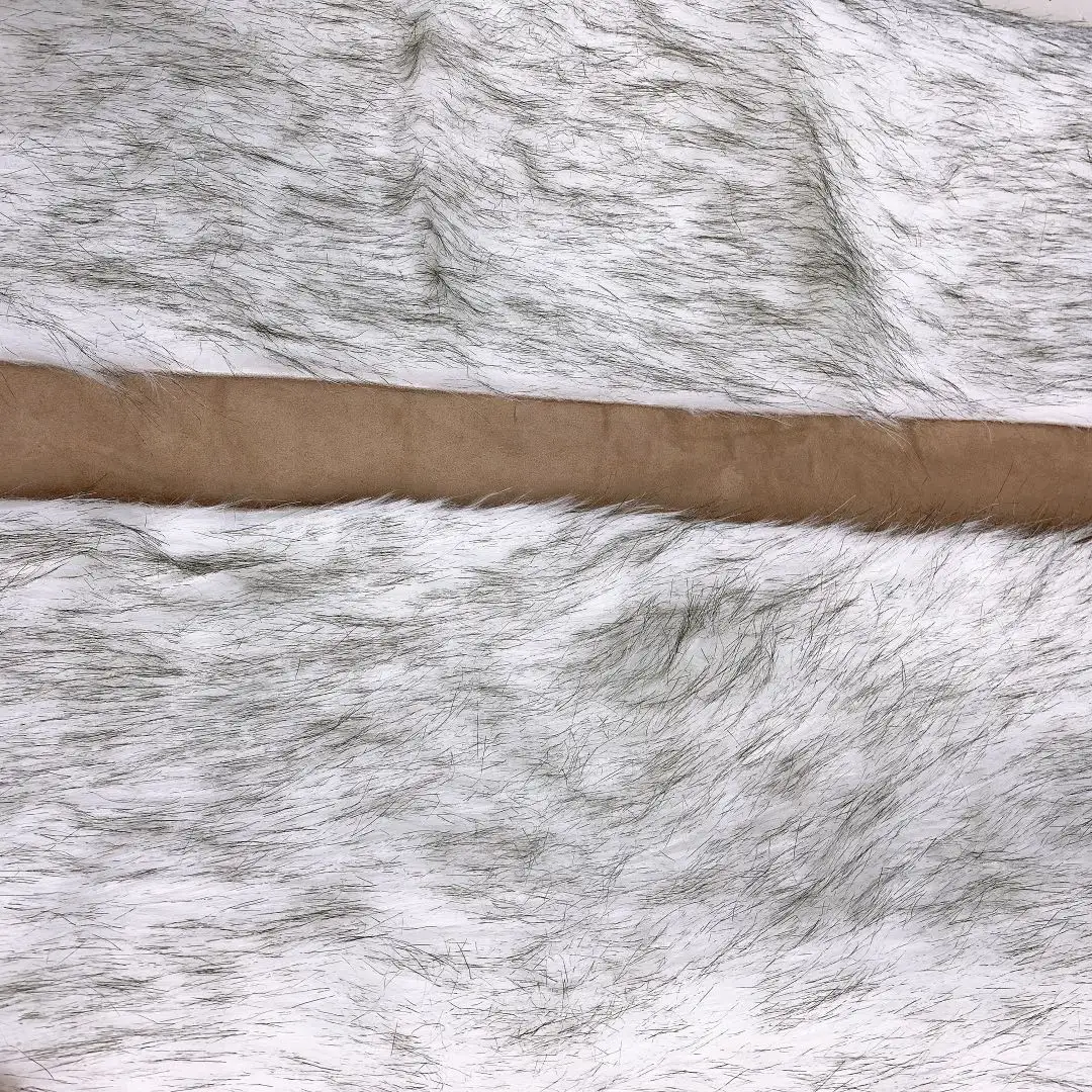 Faux artificiale pelliccia di volpe bonded tessuto della pelle scamosciata sherpa peluche tessuto per il cappotto di Visone fodera Scarpe