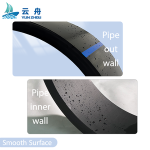 <span class=keywords><strong>Tube</strong></span> HDPE durable de 630mm PN1.0MPa tuyau PE haute pression connexion de fusion à chaud léger pour l'approvisionnement en eau SDR17 - Product Image 2
