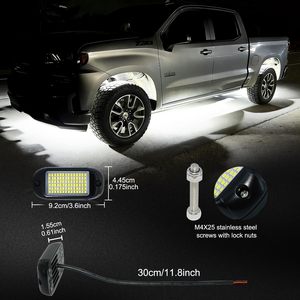 ราคาขายส่งไฟส่องหินแบบสวิตช์แบ็ค 12V IP68 กันน้ำ RGBW สีขาวบริสุทธิ์ - Product Image 4