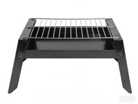 Barbecue pliable portable pour le camping en plein air, 3-5 personnes, facile à emporter