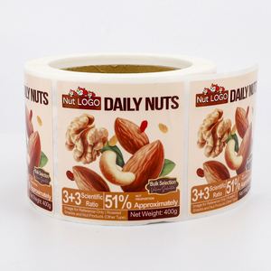 Etiqueta para Frutos Secos Nut LOGO Daily Nuts, 400g, Rectangular, de Vinilo, Impermeable, Resistente al Calor, Ecológica, Reutilizable, Autoadhesiva, para Envasado de Alimentos - Product Image 4