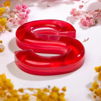 Lettres en gel 3D personnalisées avec logo, lettres en acrylique transparent, lettres en bulle, lettres en acrylique cristallin, lettres en relief, logo de signalisation