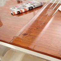 Film PVC de qualité alimentaire, nappe transparente, protection contre les taches d'huile, anti-moisissure, ignifuge