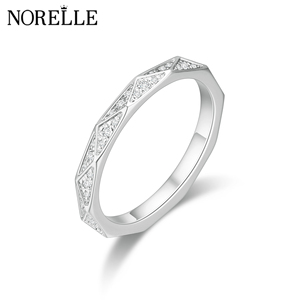 Anillos <span class=keywords><strong>de</strong></span> <span class=keywords><strong>Boda</strong></span> <span class=keywords><strong>de</strong></span> Plata <span class=keywords><strong>de</strong></span> Ley 925 <span class=keywords><strong>de</strong></span> Alta Calidad con Incrustaciones <span class=keywords><strong>de</strong></span> Moissanita en Forma <span class=keywords><strong>de</strong></span> Luna <span class=keywords><strong>para</strong></span> Mujer, Venta al por Mayor <span class=keywords><strong>de</strong></span> Fábrica NORELLE - Product Image 1