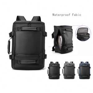 Nouveau sac à dos pour homme, sac à dos d'affaires de grande capacité, sac pour ordinateur portable, sac à bandoulière en PU imperméable, sac à dos de voyage portable pour affaires - Product Image 2