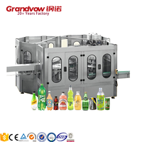 Machine de remplissage de soda pour bouteilles PET d'eau gazeuse