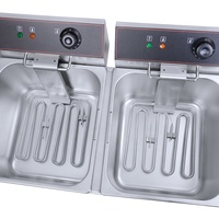 Commercial Use Large Capacity Electric Deep Fryer Heating Element Deep Fryer Machine Professional Fryer