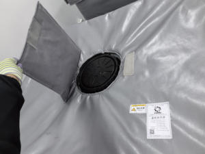 Couverture chauffante industrielle haute température pour tambour et baril IBC 1000L 1250 litres - Product Image 4