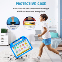 Tablette Android Wintouch 4G Double SIM avec Fonction Appel, Écran 10,1 Pouces et Étui EVA, Idéale pour l'Éducation des Enfants