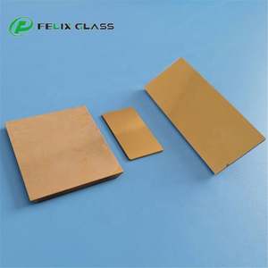 FELIX Revêtement protecteur doré, forme personnalisée, couche protectrice or + SiO2, revêtement miroir, réflecteur en verre optique - Product Image 1