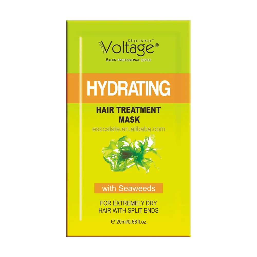 Hydrating Hair Treatment Mask with Seaweed 20ML sachet with box set