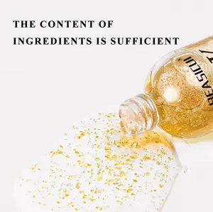 Nouveau produit blanchissant de haute qualité 24k Gold Serum Hyaluronic Acid Nano Korea Skin Care Anti Aging Serum Productos De Belleza
