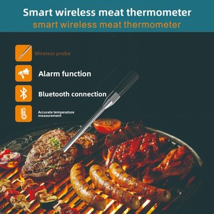 Termómetro Inalámbrico <span class=keywords><strong>para</strong></span> Horno BBQ con Control por Aplicación, Resistente al Agua, <span class=keywords><strong>para</strong></span> Medir la Temperatura de Alimentos en la <span class=keywords><strong>Cocina</strong></span>, También <span class=keywords><strong>para</strong></span> Monitoreo de Alimentos <span class=keywords><strong>para</strong></span> Bebés - Product Image 2