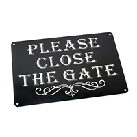 Letreros de Aluminio Personalizados con Logotipo Impreso, Resistentes al Óxido, para Notificaciones de Entrega, Placa Metálica para Puerta, Hogar, Exterior, Porche, Jardín