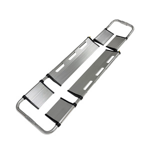 Aluminum Alloy Scoop Stretcher 168x44x6.5cm Foldable For Ambulance School Construction Site Emergency Rescue - Product Image 4