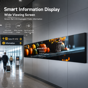 Écran LCD ultra-large de 32 pouces pour affichage numérique, idéal pour la publicité sur les étagères de vente au détail et l'utilisation commerciale - Product Image 4