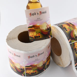 Vente directe d'usine d'autocollants de conception d'étiquettes de bouteilles, vinyle imperméable et résistant aux UV, autocollants d'étiquettes autocollants - Product Image 2