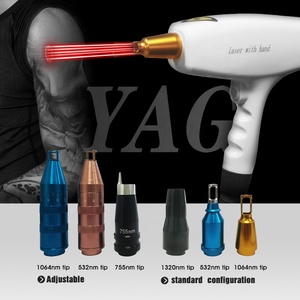 Configuration supérieure 2 en 1 TEC 4 WAVE Nd YagS Laser Diode Épilation Laser Machine Supprimer Tatouage - Product Image 5