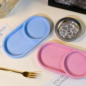 Nouvelles idées : Moule en silicone écologique pour résine, idéal pour plateau ovale et rangement de bijoux – Moules de moulage en résine pour décoration de bureau et de maison - Product Image 4
