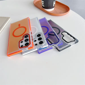 Para <span class=keywords><strong>Galaxy</strong></span> A55 A56 A36 A26 A16, funda de teléfono magnética que cambia de Color para <span class=keywords><strong>Samsung</strong></span> S25, funda <span class=keywords><strong>ultra</strong></span> protectora, diseño degradado de Color - Product Image 4