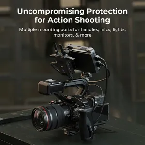 Canon eos c50 एल्यूमीनियम मिश्र धातु के लिए c50 एल्यूमीनियम मिश्र धातु पूर्ण कैमरा केज मॉड्यूलर डिजाइन एचडीएमआई केबल क्लैंप पेशेवर रिग - Product Image 4