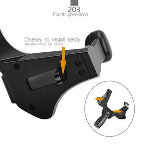 Support universel de téléphone pour rétroviseur de <span class=keywords><strong>voiture</strong></span>, montage pour Smartphone, Compatible avec iPhone 12 - Product Image 2