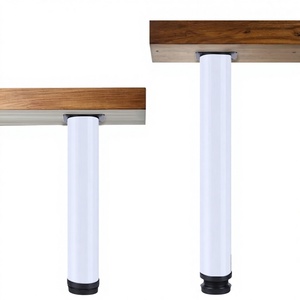 <span class=keywords><strong>Pied</strong></span> de meuble télescopique réglable en métal <span class=keywords><strong>pour</strong></span> armoire, support de <span class=keywords><strong>table</strong></span> ronde <span class=keywords><strong>pour</strong></span> téléviseur et <span class=keywords><strong>table</strong></span> basse - Product Image 1