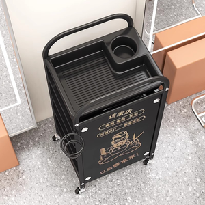 Carrito de Peluquería Multicapa, Mueble Multifuncional para Salón de Belleza, Carrito con Ruedas para Peluquería - Product Image 2