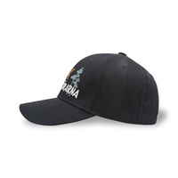 Casquette de baseball bicolore à logo haute fréquence de taille réglable pour les entraînements de course et les activités de plein air