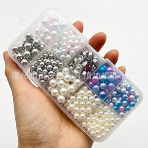 Hand Beading Machine Jewelry Making <b>Kit</b> With Pearls And Studs For <b>DIY</b> Crafting Tools Equipment Set - Product Image 2