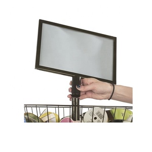 Siêu thị <span class=keywords><strong>4</strong></span> tầng vòng giỏ Snack cửa hàng kệ kim loại snack xoay hiển thị giá siêu thị Kệ hiển thị giá kệ - Product Image 4