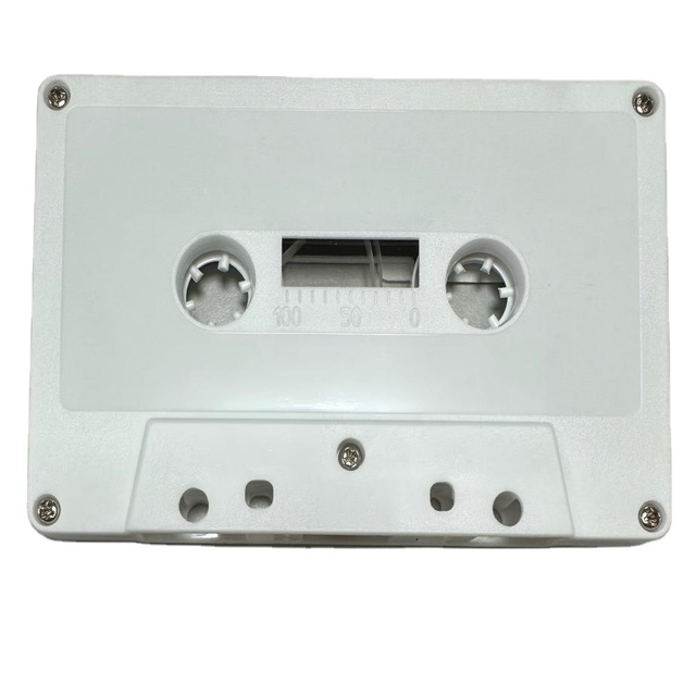 Customized Bulk Color Printing Directly on Cassette and White Audio Cassette Tape Custom Music Cassette Duplication