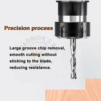 Pièces de machines à bois Warrior's Bit personnalisées ODM/OEM 2 flûte fraise spirale CNC mèches de routeur pour outil de coupe du bois