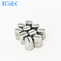 Buse à jet plat hexagonal KUMEA SS304/SS316, buse à jet en V à filetage interne pour lavage et refroidissement