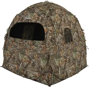 Portable Outdoor Windproof Pop Up Hide Hunting Ground Blinds Camouflage Shooting Hunting Tent