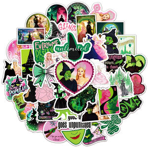 50PCS Étanche Action Jeu Dandi World Feuille D'autocollants - Product Image 5