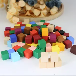 Blocco di volume quadrato strumenti didattici per matematica 2cm quadrati per bambini educativi tridimensionali giocattolo per blocchi di costruzione