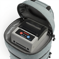 Imprimante de codes à barres d'autocollant d'étiquette thermique de poche de 58mm avec mini machine de facturation portative sans fil de sangle pour les petites entreprises