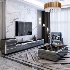 <b>Wall</b> <b>TV</b> Cabinet Modern Luxury Stand Entertainment <b>Unit</b> for Floating Living Room - Product Image 4