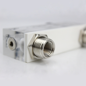 SENTEC LZM rotámetro acrílico Control de líquido regulador de oxígeno medidor de flujo médico panel de acero inoxidable medidor de flujo Acrílico - Product Image 6