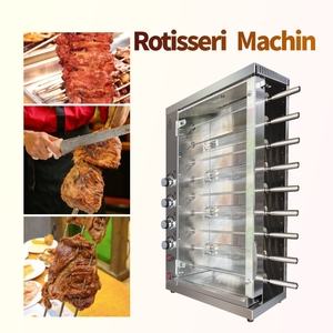 Machine à rôtir le poulet Libermann, style brésilien, pour barbecue, kebab, grillades, pour la maison, le restaurant, la cuisine, four à gaz pour rôtir le poulet - Product Image 5