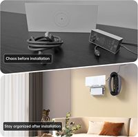 Support mural tout-en-un Starlink, support stable pour routeur Starlink, installation intérieure