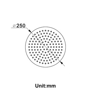 Haute Pression Pomme <span class=keywords><strong>De</strong></span> <span class=keywords><strong>Douche</strong></span> Ronde 10 Pouces Grand Pommeaux <span class=keywords><strong>de</strong></span> <span class=keywords><strong>Douche</strong></span> En Plastique Pommeau <span class=keywords><strong>De</strong></span> <span class=keywords><strong>Douche</strong></span> <span class=keywords><strong>Noir</strong></span> - Product Image 5
