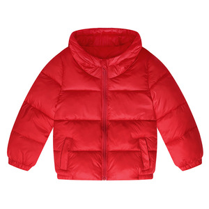 Manteau d'hiver <span class=keywords><strong>en</strong></span> coton pour filles, unisexe, couleur unie, à capuche, <span class=keywords><strong>parka</strong></span> - Product Image 4