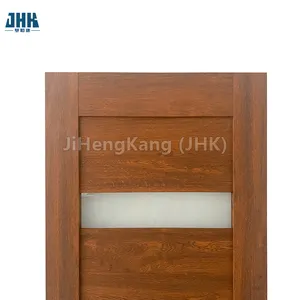 JHK-GE-10 ประตูห้องพักในโรงแรม ประตูภายในทันสมัย ประตูห้องน้ําพีวีซีสีขาวกันน้ํา ราคา คุณภาพดี