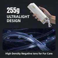 Sèche-cheveux portable léger pour le toilettage des animaux, à fixer autour du cou