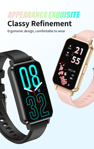 <span class=keywords><strong>NOUVELLE</strong></span> Montre connectée sportive CY33 avec écran incurvé de 1,47 pouce, COfit, appels Bluetooth et contrôle, compatible Android et iOS - Product Image 2